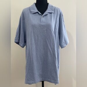 Susquehanna Trail L‎ Men's Blue Polo Shirt 100% Cotton 387